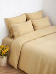 фото Постельное белье Linen Цвет: Горчичный (1,5 спал.)
