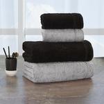 фото Набор полотенец BB Towels Цвет: Warm Grey & Charcoal Black (100х160 см - 2 шт,70х150 см - 2 шт)