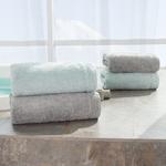 фото Набор полотенец BB Towels Цвет: White Blue & Warm Grey (100х160 см - 2 шт,70х150 см - 2 шт)