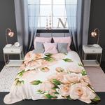 фото Покрывало Розы И Графический Узор (200х220 см)
