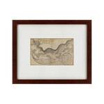 фото Картина Drawing In The Saz Style Of A Dragon Amid Foliage (42х52 см)