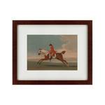 фото Картина Chestnut Racehorse Exercised By A Trainer (42х52 см)