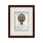 фото Картина Montgolfier Brothers 1783 Balloon Flight (42х52 см)