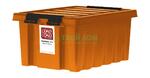 фото Ящик для хранения Rox box Ящик с крышкой 16 л оранжевый
