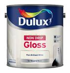 фото Краска Dulux Non-drip-gloss белая глян 25л