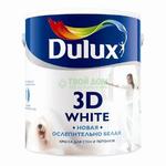 фото Краска Dulux 3D White матовая белая 10л