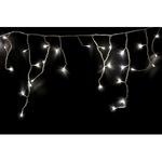 фото Гирлянда neon-night айсикл бахрома, 1.8х0.5м, прозрачный пвх, 48 led белые ip20 255-015
