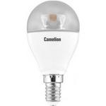 фото Светодиодная лампа 7.5вт 220в camelion led7.5-g45-cl/845/e14 11953