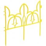 фото Декоративный забор комплект-агро лилия 19х300 см, желтый ka1186y