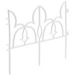 фото Декоративный забор комплект-агро лилия 19х300 см белый ka1186w