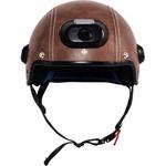 фото Шлем с камерой (коричневый, размер m) airwheel c6 aw c6-brown-m