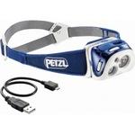 фото Светодиодный налобный фонарь petzl reactik синий, 200 лм, аккумулятор e92 hmi