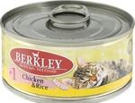 фото Корм для котят BERKLEY с цыпленком и рисом 85г