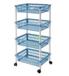 фото Тележка сервировочная Tontarelli Trolley 4 Tier Iris (8071268752)