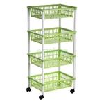 фото Тележка сервировочная Tontarelli Trolley 4 Tier Green (8071268805)