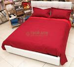 фото Комплект постельного белья Caleffi Dauble bordo