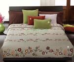 фото Плед Manterol Aroma 185x270 Green-Brown