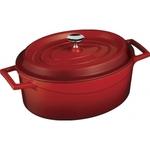 фото Кастрюля овальная Lava Red 4 л