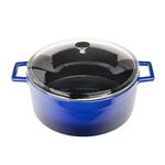 фото Кастрюля Lava Blue стеклянная крышка 6.7 л