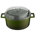 фото Кастрюля Lava Green стеклянная крышка 4.5 л