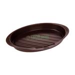 фото Жаровня Pyrex Форма асиметрия ов. 35x23см мет 6 (AS35OR0/6146)