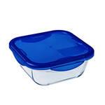 фото Форма Pyrex квадратная с пластик. крышкой 21см (286PG00/7046)