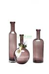фото Sandra rich bottle Ваза  д12.5см 37см фиолет (6002 37 PU)