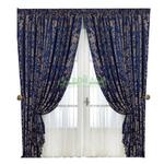 фото Комплект Togas Монарх 260х290,500х290 см 5 пр Blue (40.13.64.0117)