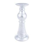 фото Подсвечник Goldbach 10х10х21 см серебрянный