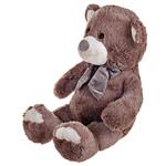 фото Игрушка мягкая медведь с ленточкой 50 см Wisdom SZ9900-20