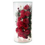 фото Розы красные в стекле Brioni TJR2