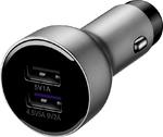 фото Автомобильное зарядное устройство Huawei AP38 SuperCharge + Type-C серый