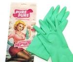фото Перчатки латексные Размер l Pure pure
