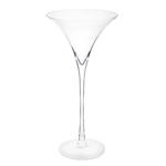 фото Ваза на ножке д24см 50см Hackbijl glas martini
