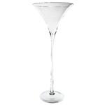 фото Ваза на ножке д29см 70см Hackbijl glas martini