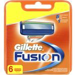 фото Кассеты сменные для бритья 6 шт. Gillette Fusion (GIL-81658791)