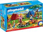 фото Конструктор Playmobil Турбаза со светодиодным костром