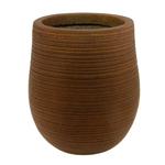 фото Горшок L&t pottery для цветов lt полосатый ржавый д23