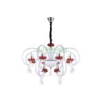 фото Люстра подвесная LuceSolara Classico 5026/12 White/Red