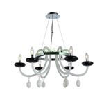 фото Потолочный светильник Sietecolores SP-014/6S Gordeo Cromo/Negro