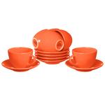 фото Набор чайный Keramika Kera Orange 12 предметов