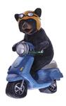 фото Садовая фигура Magic Фигура для сада медведь на мотоцикле MG2555100
