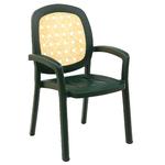 фото Стул Nardi sistina  decor rattan зеленый