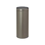 фото Бак мусорный 30л платиновый Brabantia touch bin 115363