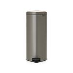 фото Бак мусорный 30л платиновый Brabantia newicon 114441