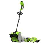 фото Снегоуборщик Greenworks G40SS30 с аккумуляторoм 2 А.ч и зарядным устройством