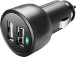 фото Автомобильное зарядное устройство Cellular Line 2 USB 3,1A