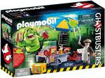 фото Игровой набор Playmobil Охотники за привидениями Лизун и торговая тележка с хот-догами