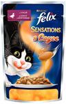 фото Корм для кошек FELIX Sensation Утка в соусе с морковью 85г