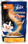 фото Корм для кошек FELIX Sensation Индейка в соусе со вкусом бекона 85г